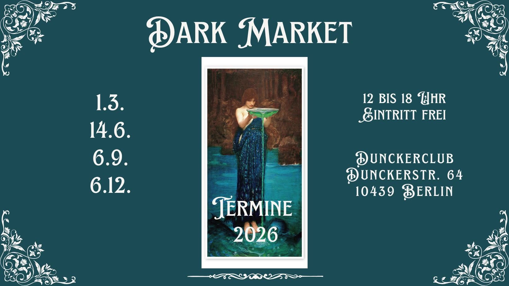 Dunkel war's, der Markt schien helle